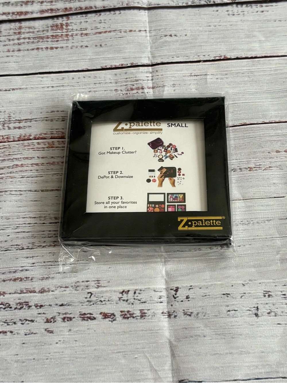 Z Palette Magnetic Makeup Palette - Black, Small